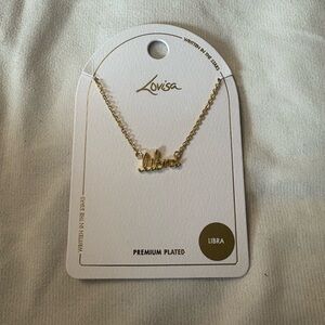 💅🏻FREE WITH PURCHASE!!! Libra necklace